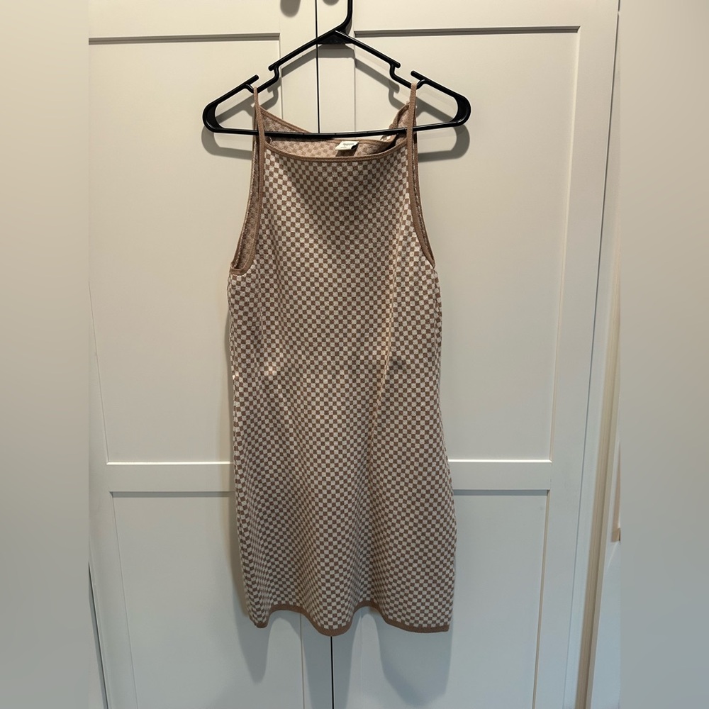 Abercrombie Checkered Sweater Dress